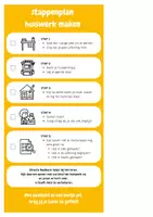 Voorbeeld - stappenplan huiswerk maken - Voorblad
