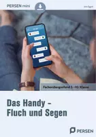 Vorschau - Arbeitsblätter - Das Handy - Fluch und Segen - Deckblatt
