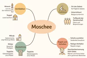 Vorschau - Arbeitsblätter - Arbeitsblatt "Moschee" + Onlineübung & MP3 + Mindmap + Infografik - Seite 3