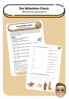 Vorschau - Arbeitsblätter - Der Mittelalter-Check (Beobachtungsbogen) - Deckblatt
