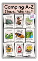 Vorschau - Spiele - Camping A-Z - I have.. Who has..? Game - Deckblatt