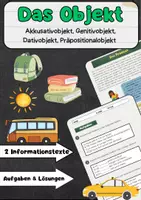 Vorschau - Arbeitsblätter - Satzglieder Materialpaket - Seite 1