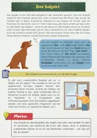 Vorschau - Arbeitsblätter - Das Subjekt bestimmen und erkennen lernen - Seite 1