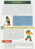 Vorschau - Arbeitsblätter - Das Prädikat erkennen verstehen - Satzglieder Deutsch - Seite 1