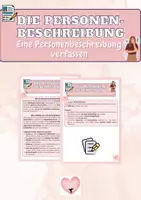 Vorschau - Merkblätter - Personenbeschreibung - Deckblatt