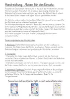 Vorschau - Stationenlernen - Wortkarten passend zu Karibu 1, Erstlesen, Lesen, 1.Klasse - Seite 1