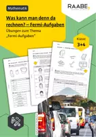 Vorschau - Arbeitsblätter - Was kann man denn da rechnen? – Fermi-Aufgaben - Deckblatt