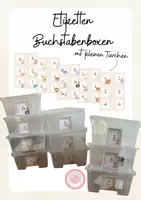 Vorschau - Poster - DIY Buchstabenbox: Etiketten mit Anlaut - Deckblatt