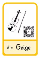 Vorschau - Arbeitsblätter - Streichinstrumente Tafelmaterial AB Klangbeispiele QR-Codes - Seite 3