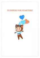 Προεπισκόπηση - Φύλλα εργασίας - Numbers for Starters!/Αριθμοί για Αρχάριους! - Εξώφυλλο