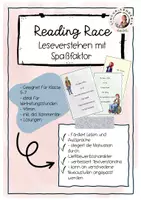 Vorschau - Spiele - Reading Race - Deckblatt