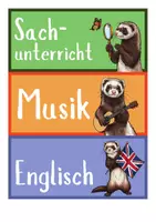 Vorschau - Poster - Tagestransparenz / Stundenplan - Karten | Frettchenklasse - Seite 2