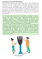 Vorschau - Arbeitsblätter - Skulpturen Kunstunterricht: Einführung, Techniken und Kreativität - Seite 3