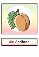 Vorschau - Präsentationen/Tafelbilder - Bildkarten / Wortkarten "Das Obst" DaZ / DaF / Deutsch - Seite 2