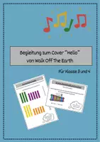 Vorschau - Stundenentwürfe - Begleitung zum Cover "Hello" von Walk Off The Earth - Deckblatt