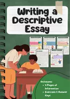 Vorschau - Arbeitsblätter - Writing a Descriptive Essay: Sensory Language & Style - Deckblatt