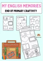 Vorschau - Mal- und Bastelvorlagen - My English Memories: Abschied Grundschule Klasse 4 Englisch - Deckblatt