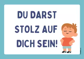 Vorschau - Bildkarten - Soziales Lernen- Mutmacher-Karten (Achtsamkeit) - Seite 1