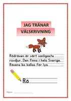förhandsvisning - Välskrivning med meningar - sida 1