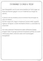 Vorschau - Unterrichtsreihen - Stationenarbeit zum Thema Längen (3. Klasse) - Seite 1