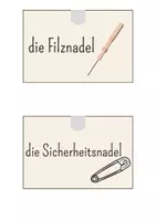 Vorschau - Poster - Ausleihstation: Schilder für den textilen Werkunterricht - Seite 2
