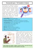 Vorschau - Arbeitsblätter - How to Write a Professional Resume - Seite 2