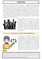 Vorschau - Arbeitsblätter - Freiheit: Ethikunterricht - Verantwortung und Philosophie - Seite 1