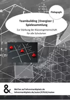 Vorschau - Spiele - Klassengemeinschaft stärken - Spiele und Übungen für die Klasse - Deckblatt