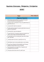 Vorschau - Lehrpläne/Lehrermaterial - Interessen, Fähigkeiten, Fertigkeiten - SPORT - Seite 1