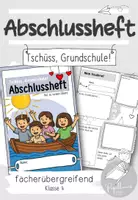 Vorschau - Arbeitsblätter - Abschlussheft | Abschlusszeitung | Abschlussbuch - Deckblatt