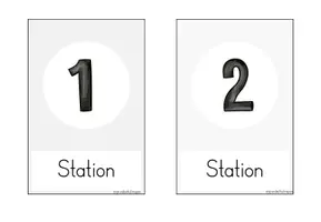Vorschau - Stationenlernen - Stationsschilder - verschiedene Versionen - Seite 3