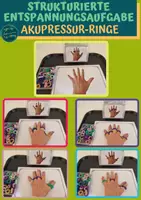 Vorschau - Fördermaterial/Inklusion - Strukturierte Entspannungsaufgabe mit Akupressur-Ringen - Deckblatt