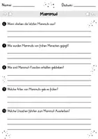 Vorschau - Arbeitsblätter - Mammut MEGABUNDLE - Wissenskartei, Lückentext, Steckbrief, Suchsel, Quizkarten - Seite 3