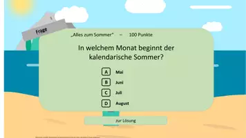 Vorschau - Spiele - Quizshow: Sommer, Sonne & Ferien (Interaktives Ratespiel) - Seite 2