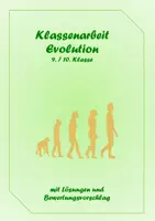 Vorschau - Arbeitsblätter - klassenarbeit-evolution-klasse-9-10 - Deckblatt
