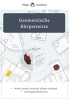 Vorschau - Stationenlernen - Geometrische Körper - Körpernetze mit Eigenschaften zum Basteln - Deckblatt