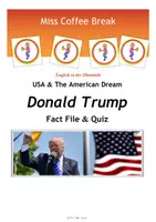 Vorschau - Merkblätter - Donald Trump - Fact File (Steckbrief & Quiz) - Deckblatt