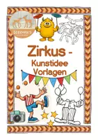 Vorschau - Mal- und Bastelvorlagen - Vorlagen Zirkus Kunstidee - Deckblatt