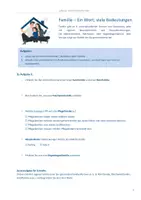 Vorschau - Arbeitsblätter - Komplette Unterrichtsstunde: Lebens- und Familienformen - Seite 3