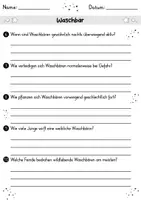 Vorschau - Arbeitsblätter - Waschbär MEGABUNDLE - Wissenskartei, Lückentext, Steckbrief, Suchsel, Quizkarten - Seite 3