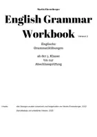 Vorschau - Arbeitsblätter - English Grammar Workbook - DAS WORKBOOK - VERSION 2 - Seite 1