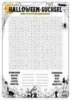 Vorschau - Arbeitsblätter - Halloween - Suchsel / Wortgitter (4 Versionen) - Seite 3