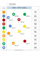 Vorschau - Stationenlernen - Addition bis 100 ohne Überschreitung – Mathematik - Spiele - 2. Klasse - Seite 3