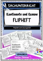 Vorschau - Unterrichtsreihen - Materialpaket Planet Erde "Kontinente und Ozeane" Sachunterricht Grundschule (Homeschooling) Klasse 3 Klasse 4 - Seite 1