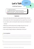 Vorschau - Arbeitsblätter - Freies Sprechen ab Klasse 9 - authentische Themen (Materialpaket) - Seite 2
