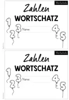 Vorschau - Arbeitsblätter - Mini-Wortschatzheft: Zahlen bis 10 (Selbstlernheft DaZ) - Seite 3
