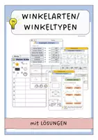 Vorschau - Arbeitsblätter - Winkeltypen bestimmen - Deckblatt