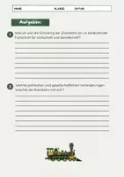 Vorschau - Arbeitsblätter - Die Erfindung der Eisenbahn - Seite 3