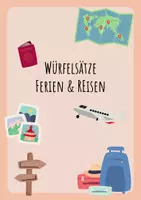 Vorschau - Arbeitsblätter - Würfelsätze – Ferien & Reise - Deckblatt