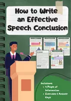 Vorschau - Arbeitsblätter - How to Write an Effective Speech Conclusion - Deckblatt